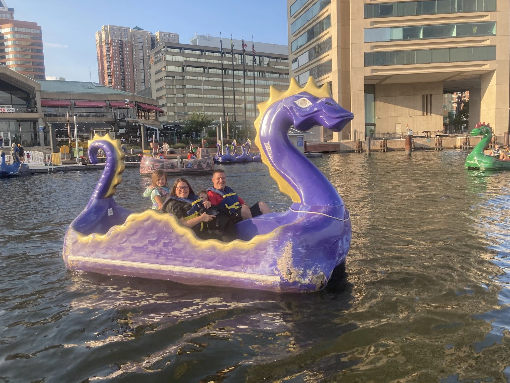 Chessie Dragon Boats & Electric Pirate Ships — Living Classrooms